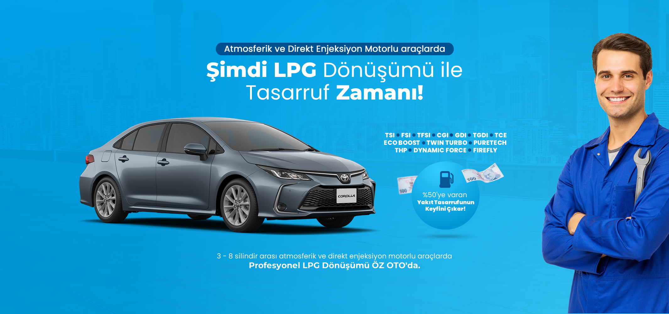 Kayseri LPG Dönüşümü, Otogaz Montajı