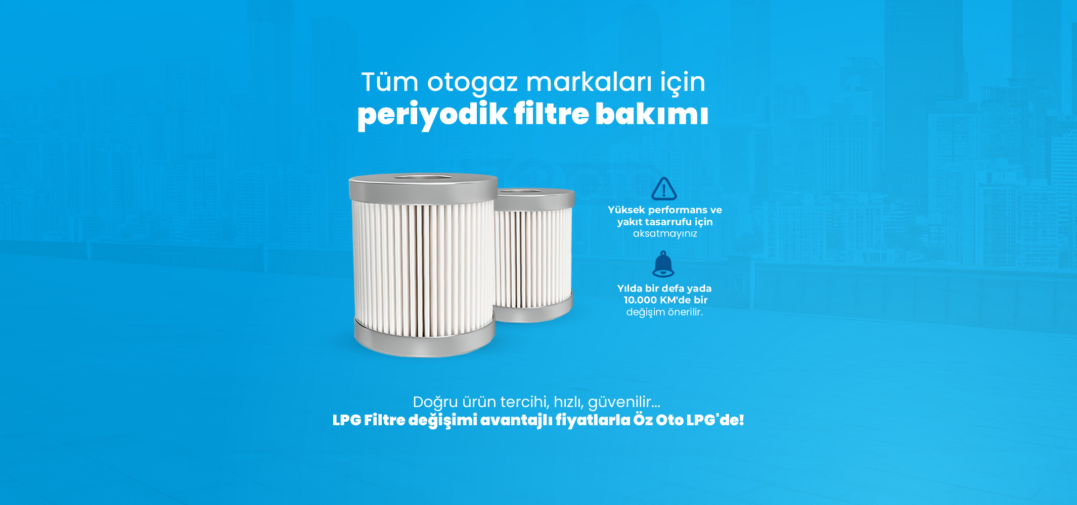 LPG Fitre Değişimi, Bakımı - Kayseri