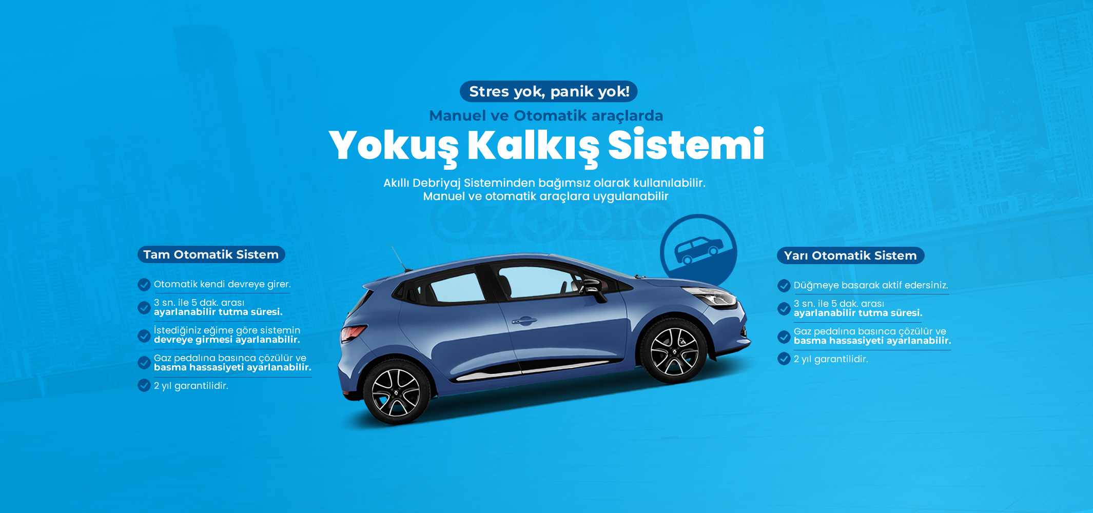 Yokuş Kalkış Sistem Montajı - Kayseri
